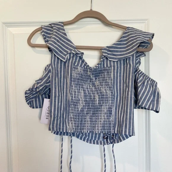 Guess crop top blouse - Picture 5 of 9